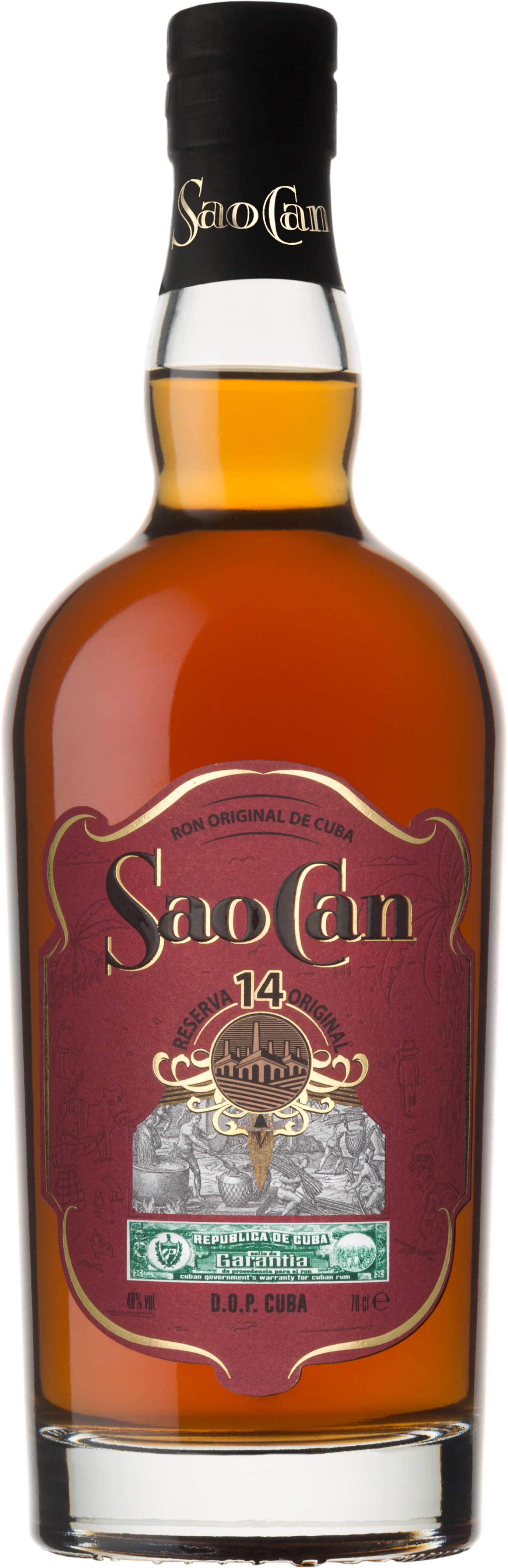 Sao Can Rum de Cuba Reserva 14 Jahre - 0,7l - 40% vol.