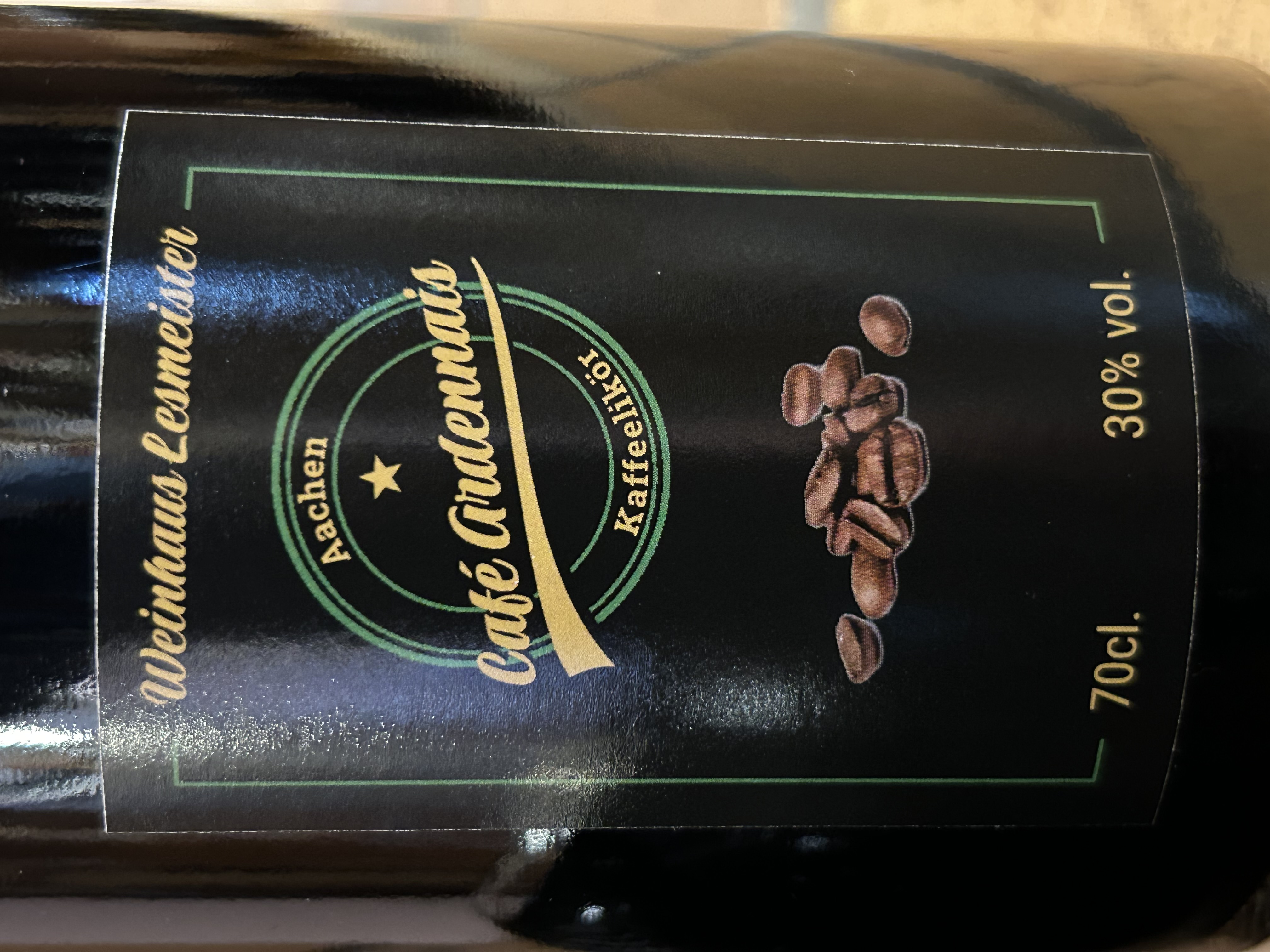 Café Ardennais Kaffeelikör - Radermacher - 0,7l - 30% vol.