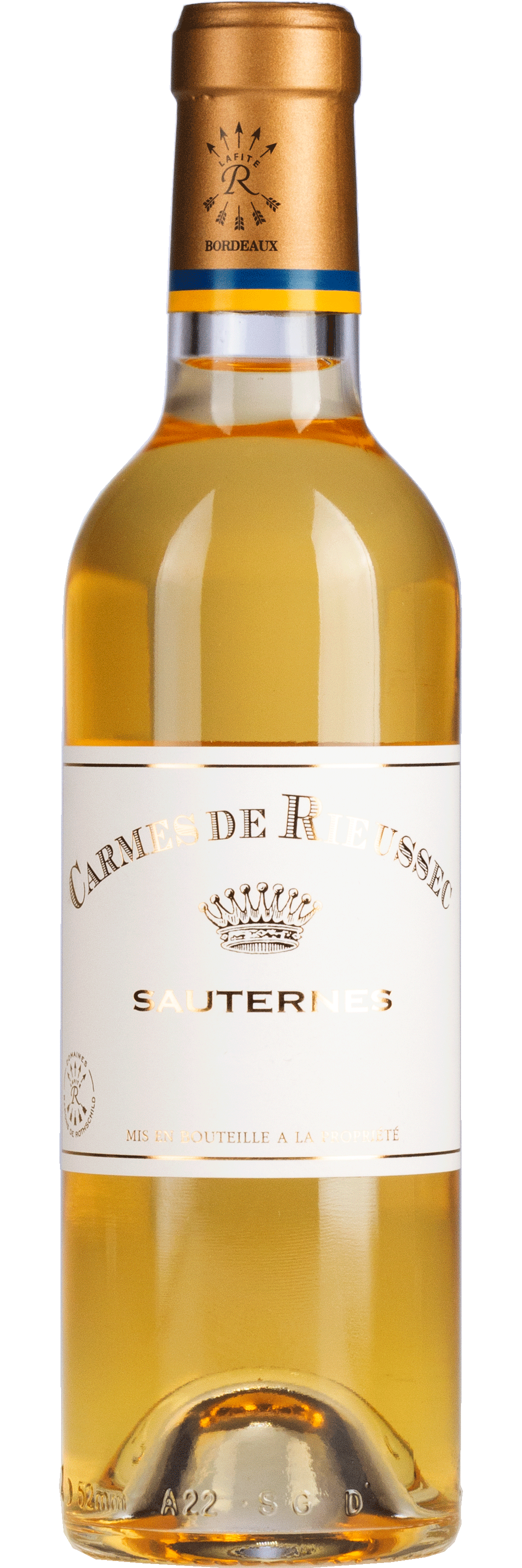 Sauternes Carmes de Rieussec - Bordeaux - Weißwein lieblich - 0,375l - 14% vol.