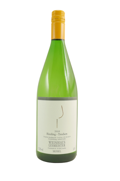 Riesling Hauswein - Mosel - Weißwein trocken - 1l - 12 %vol.