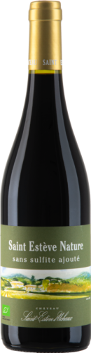Château Saint Estève - Nature - Côtes du Rhône Villages Massif d´Uchaux - ohne zugesetzte Suflfite 0,75l vol.14,5%