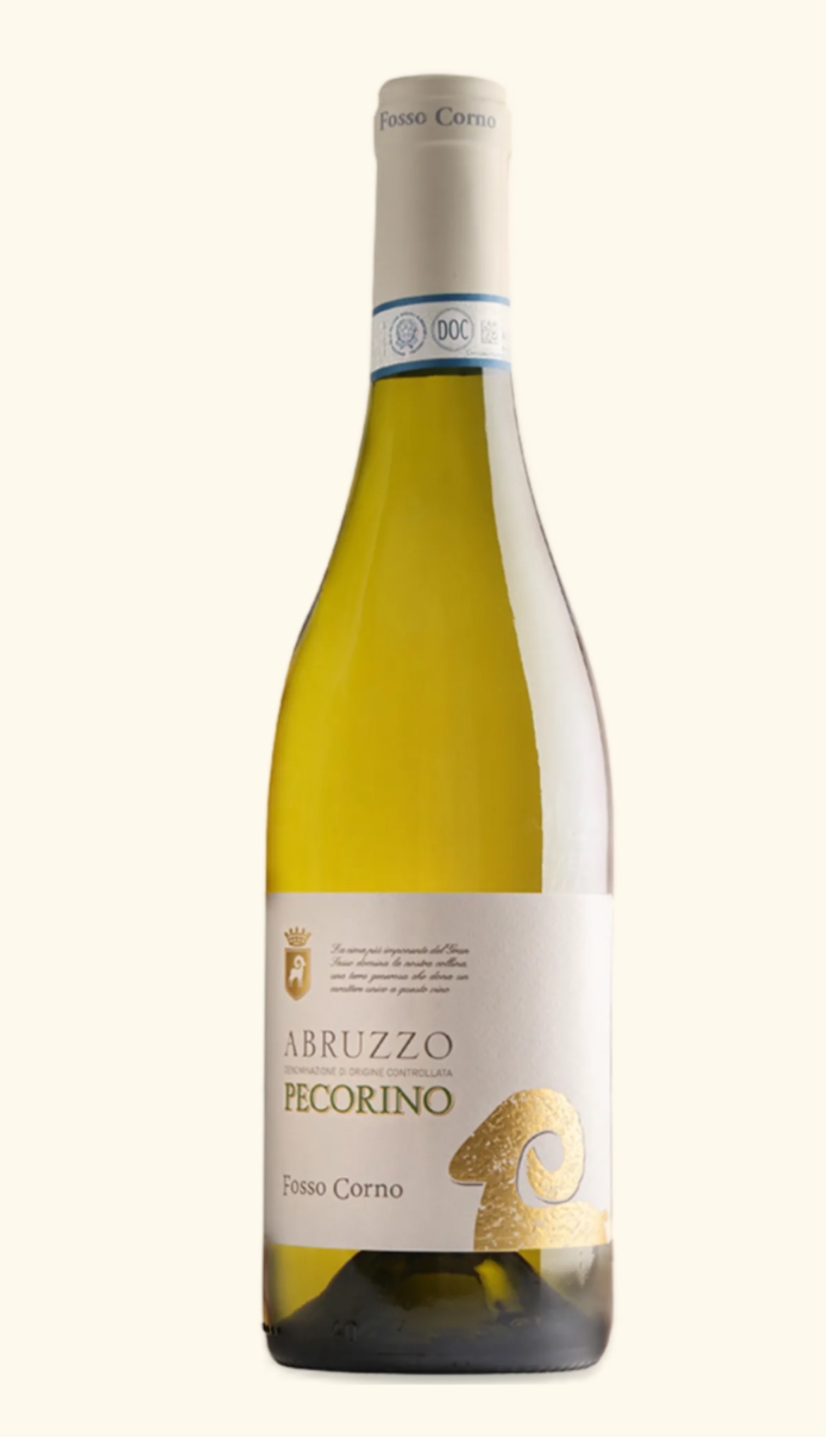 Pecorino Fosso Corno- italienischer Weißwein trocken 0,75 l - 13% vol
