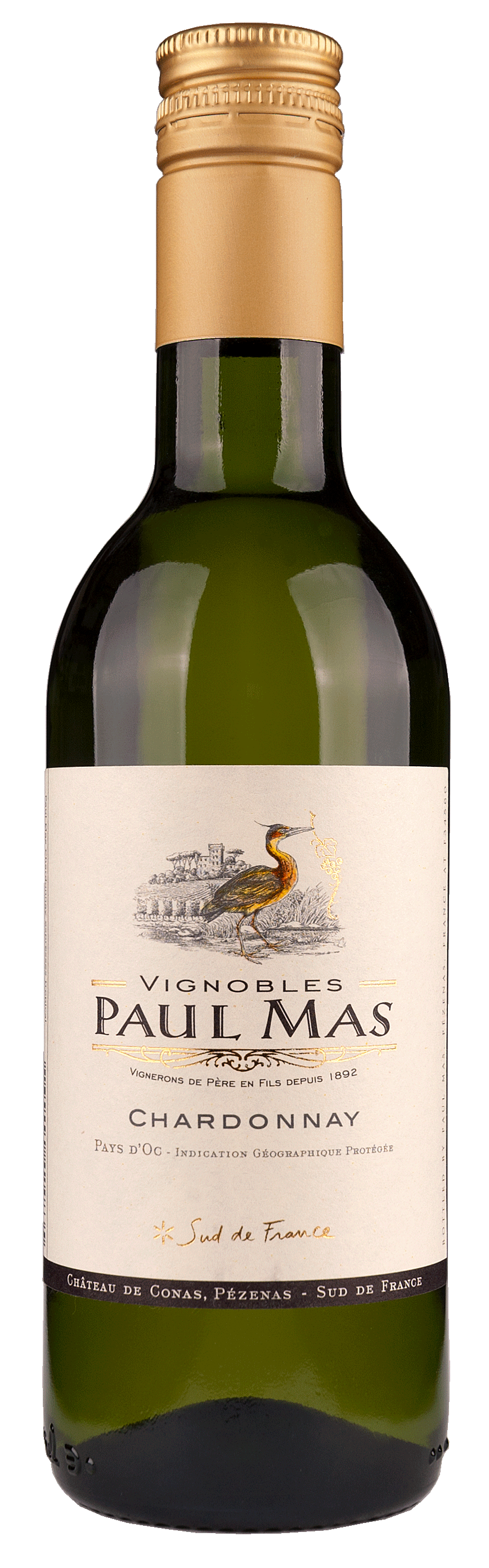 Paul Mas Chardonnay - Pay d'Oc - Weißwein trocken 0,25L - 13,5 %vol.