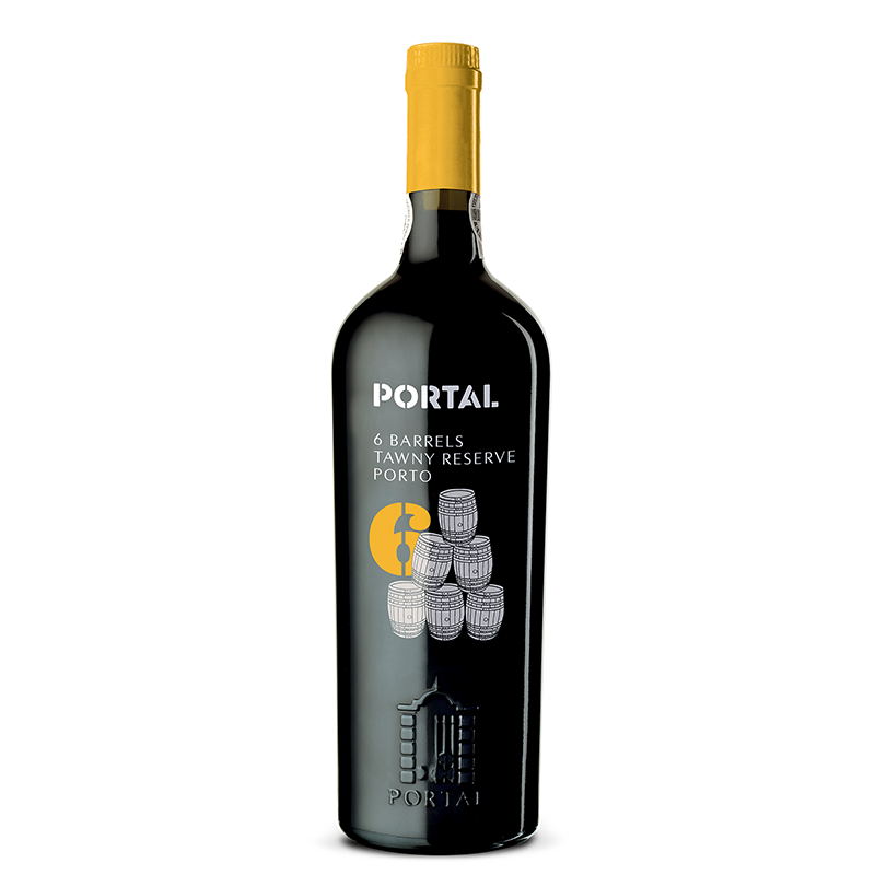 Portal 6 Barrels Porto - weißer Portwein 0,75l - 20 %vol.
