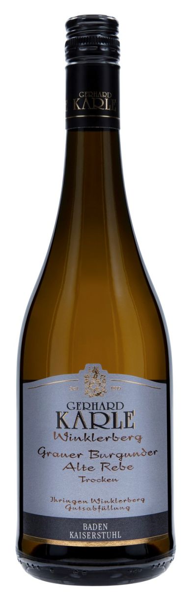 Grauer Burgunder Alte Reben Spätlese - Baden - Weißwein trocken - 0,75l - 13% vol