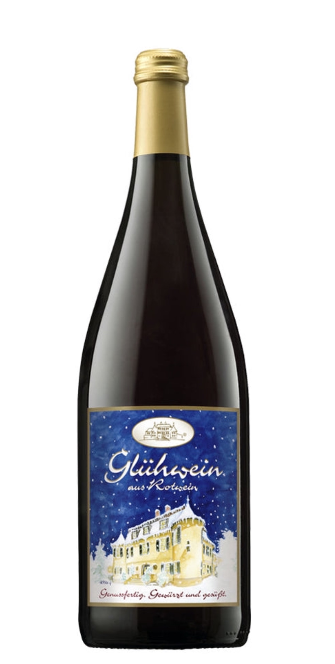 Roter Glühwein -Schloss Affaltrach- Württemberg - 1,0l - 11,7% vol.