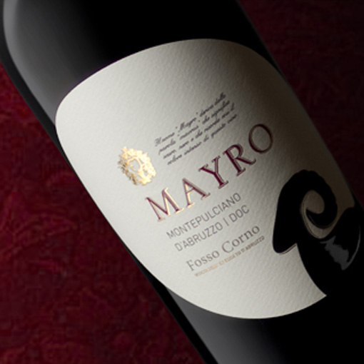 Fosso Corno - Mayro Montepulciano D´Abruzzo - Rotwein trocken 0,75l - 13,5 %vol.