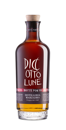 Grappa Diciotto Lune Riserva Botte Porto - Italien - 0,7l - 42% vol