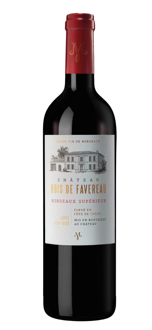 Bordeaux Chateau Bois de Faverau - Frankreich - Rotwein trocken - 0,75l - 14% vol.