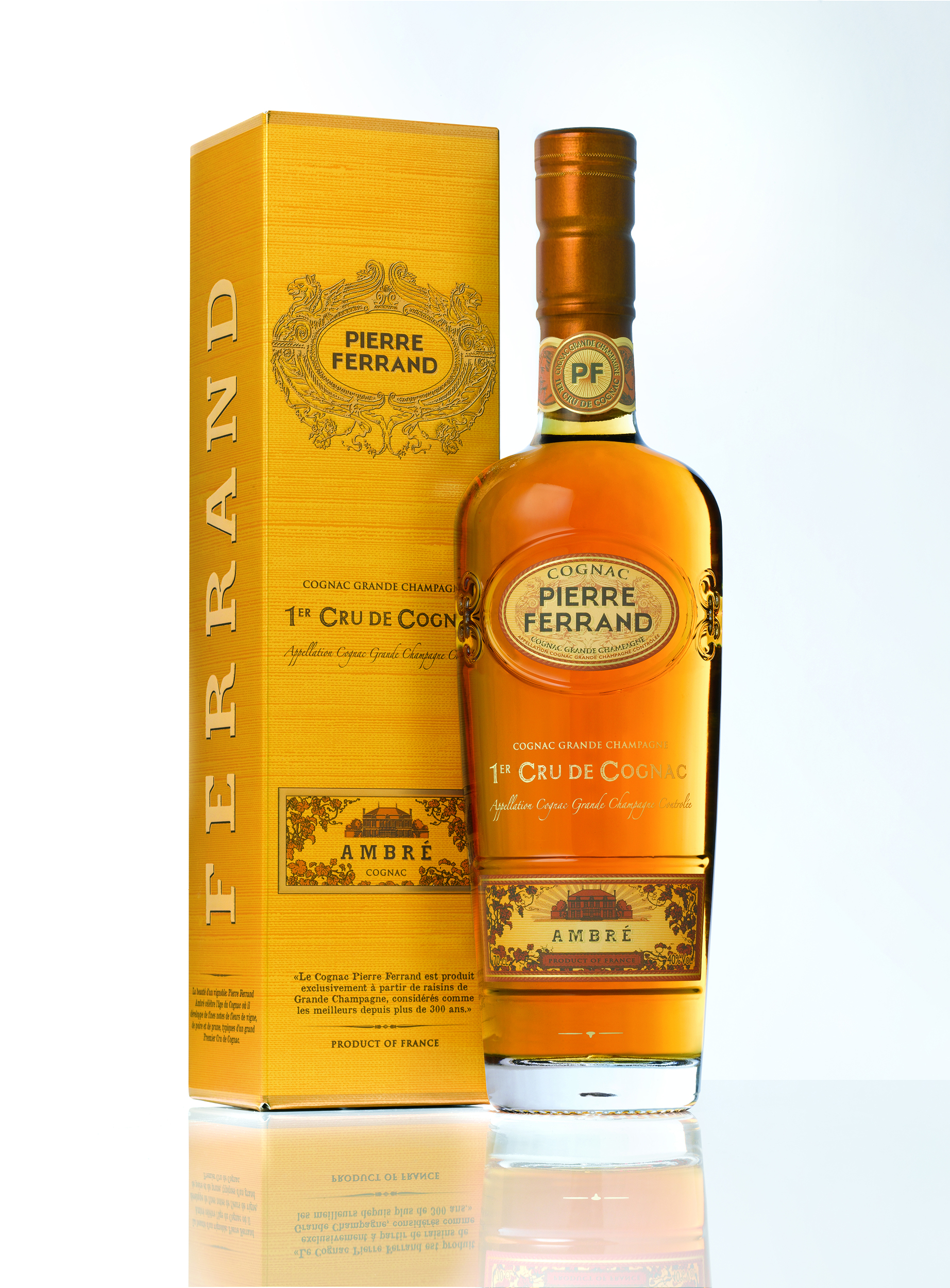 Cognac Pierre Ferrand Ambré - Frankreich - 0,7l - 40% vol