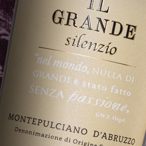 Fosso Corno - Il Grande Silenzio DOCG - Italien - Rotwein trocken - 0,75l - 13,5% vol
