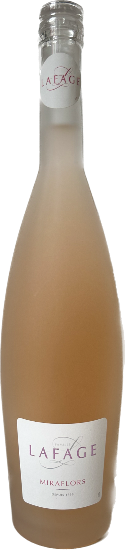 Domaine LAFAGE Miraflors - Côtes Catalanes - Rosé trocken - 0,75l - 12,5% vol
