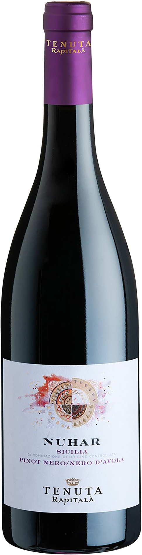 Nuhar Pinot Nero & Nero d´Avola - Rapitala - Rosso - Sizilien - Rotwein trocken - 0,75l - 13% vol
