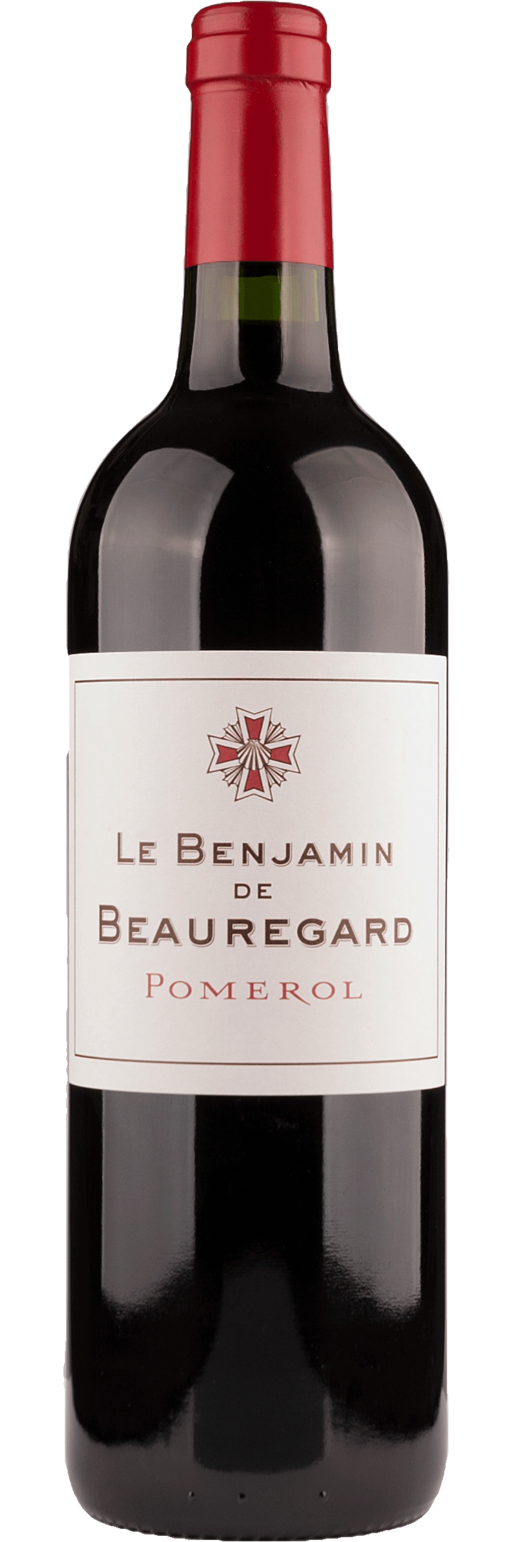 Bordeaux Benjamin de Beauregard - Pomerol - Rotwein trocken - 0,75l - 13,5% vol.
