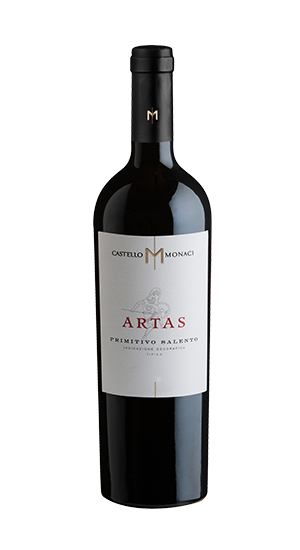 ARTAS Primitivo - Apulien - Rotwein trocken 0,75l - 14,5 %vol.