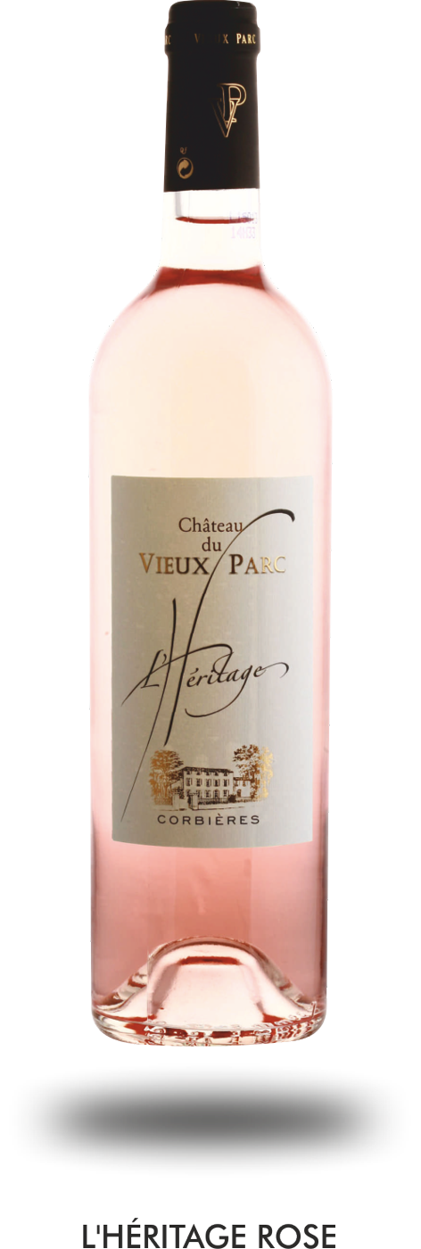 Chateau de Vieux Parc Héritage - Frankreich Corbières - Roséwein trocken - 0,75l - 12% vol