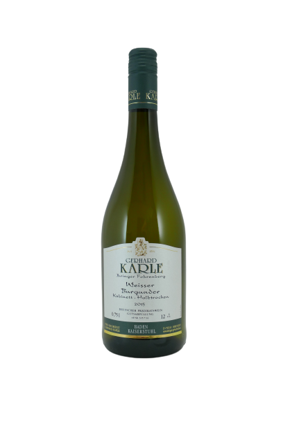 Weißer Burgunder -Ihringer Baden- Kabinett halbtrocken - 0,75l - 12% vol.