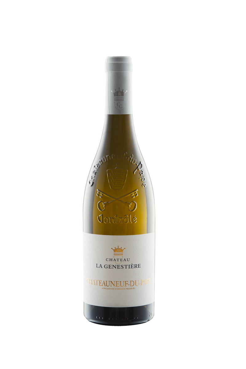 Chateau la Genestière-Chateuneuf du pape- Weißwein trocken - 0,75l - 13,5% vol.