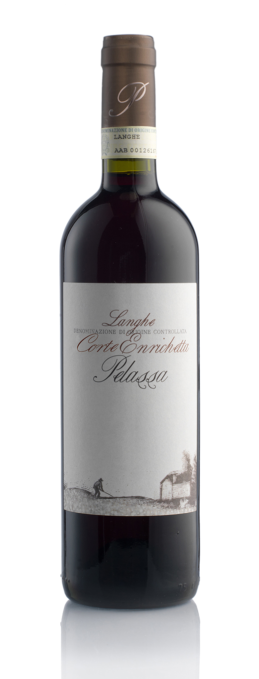 Pelassa - Langhe Rosso - Corte Enrichetta - Piemont Italien Rotwein trocken 0,75l - 14,5% vol.