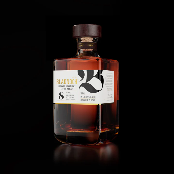 Whisky Bladnoch -8 Jahre- Lowland Single Malt 0,7l vol. 46,7%