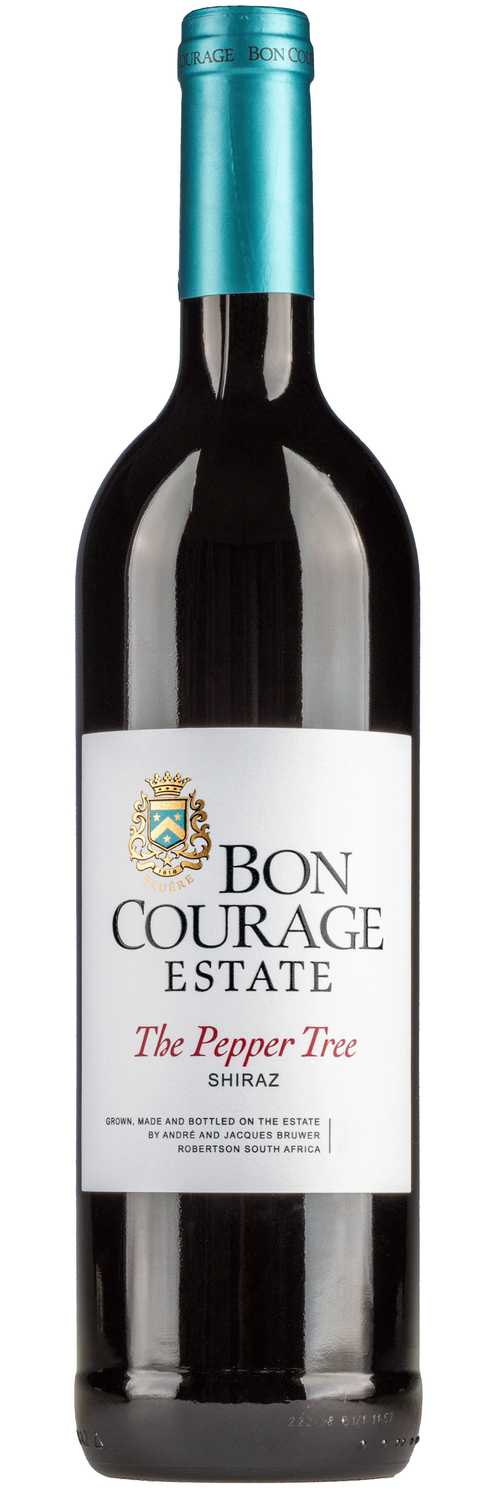 Bon Courage Estate Shiraz - Süd Afrika - Rotwein trocken - 0,75l - 14% vol.