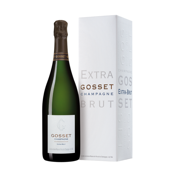 Champagner Gosset Extra Brut - Frankreich - Champagner trocken - 0,75l - 12% vol.