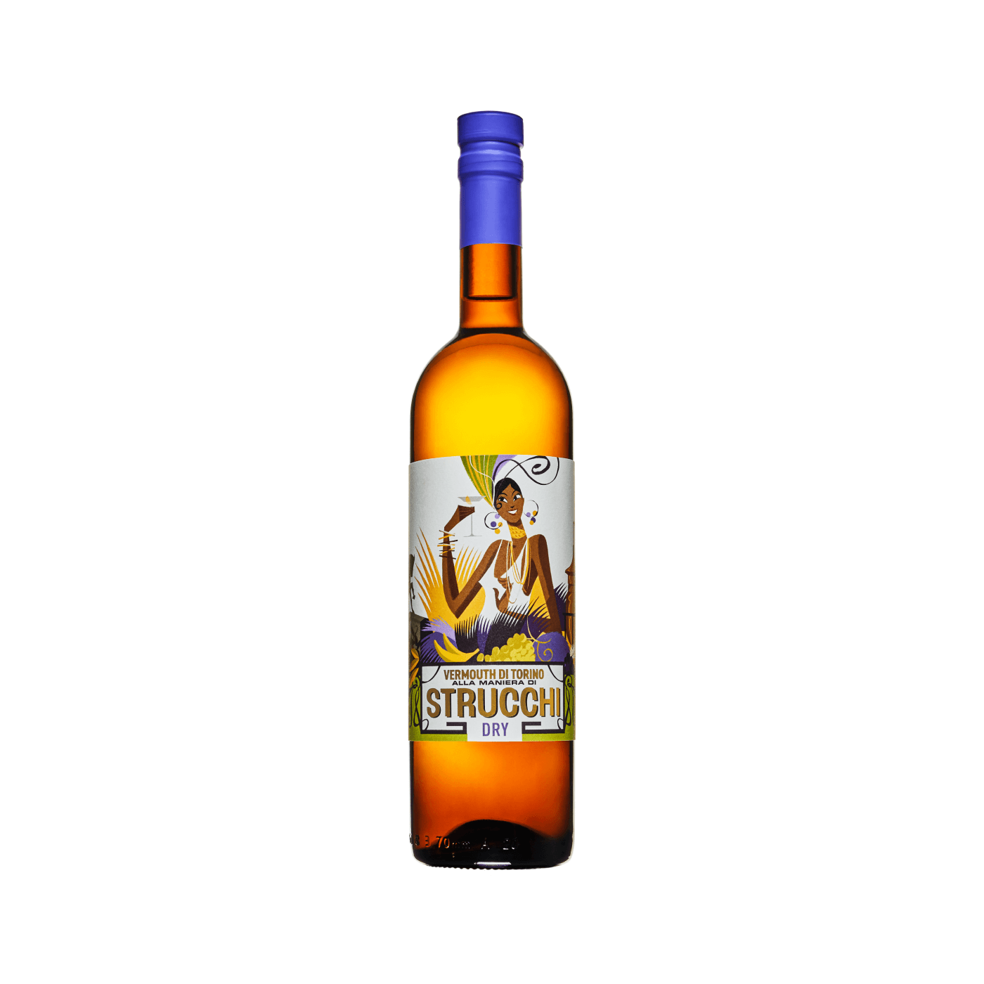 Vermouth di Torino - Bianco DRY - Strucchi - Likörwein - 0,75l - 18% vol.