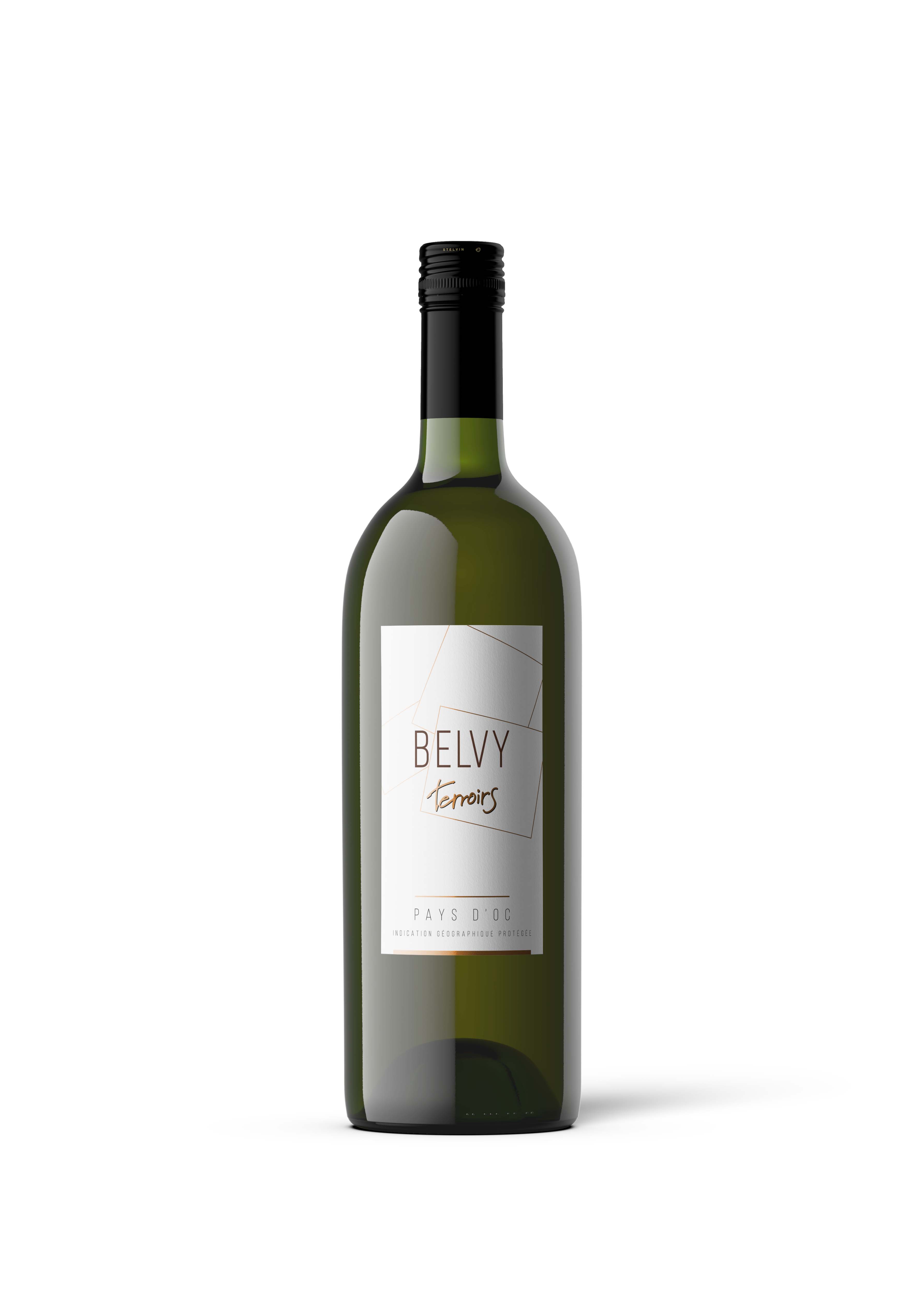 BELVY Blanc Les Ponts de Doulens - pays d´Oc - Weißwein trocken - 1,0l - 12,5% vol.