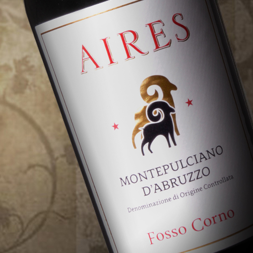 Fosso Corno - Aires - Montepulciano D´Abruzzo  - Rotwein trocken - 0,75l - 13,5% vol.