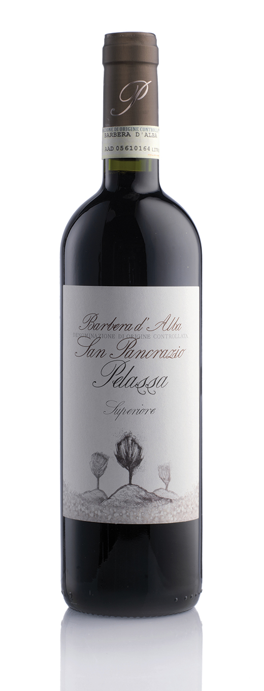 Pelassa - Barbera d´Alba Superiore - San Pancrazio - Piemont Italien Rotwein trocken 0,75l - 13,5% vol.