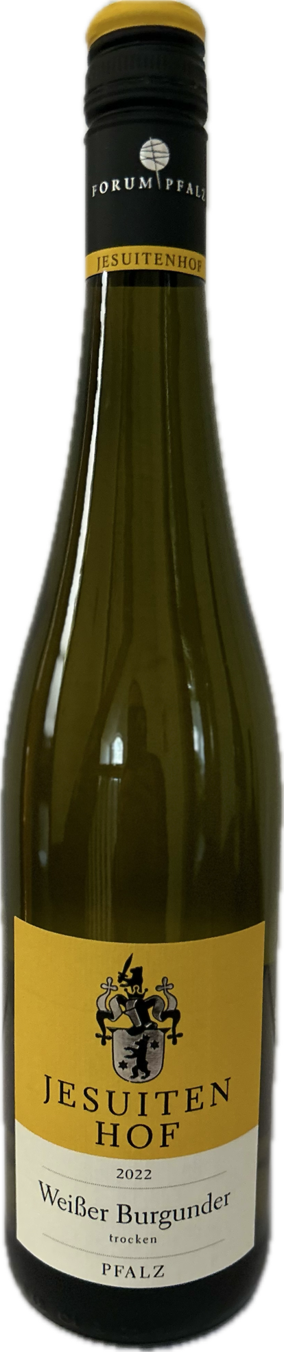 Weisser Burgunder Jesuitenhof - Pfalz - Weißwein trocken - 0,75l - 13% vol.