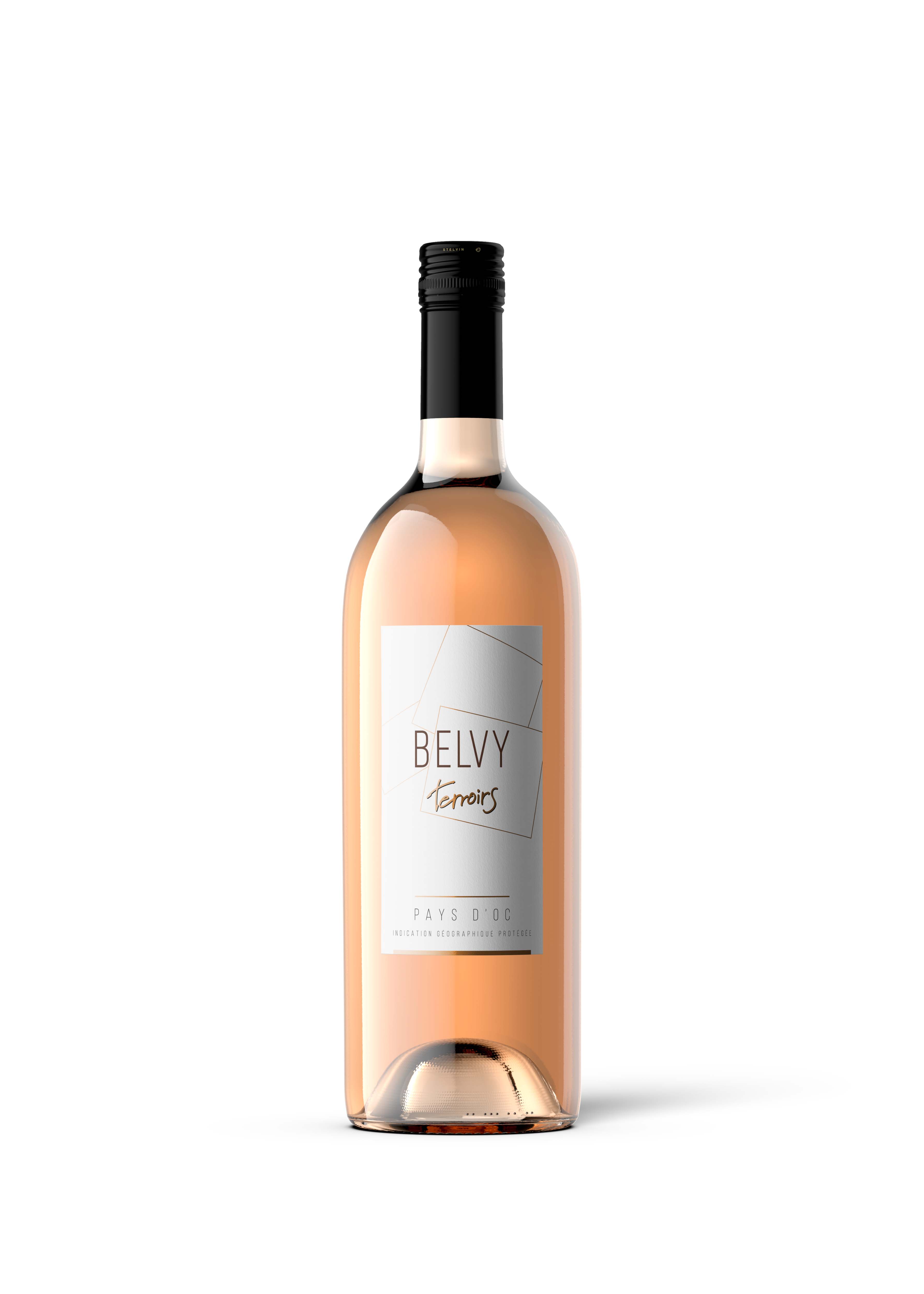Belvy Rosé Les Ponts de Doulens - pays d´Oc  1l - 12,5% vol.