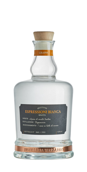 Grappa Espressione Bianca - Italien - 0,7l - 43% vol.