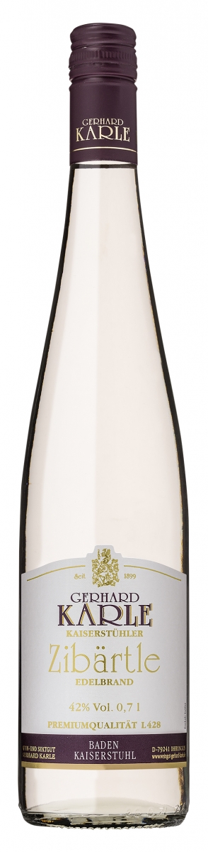 Zibärtle Edelbrand Karle - 3 Jahre gereift - 0,7l - 42 %vol.