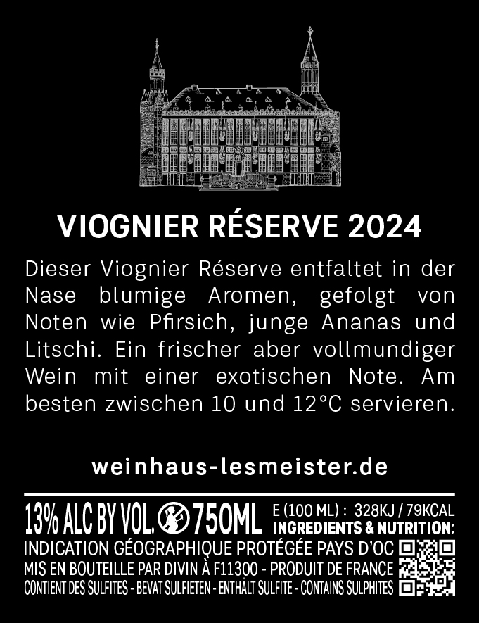 Aachen Motivwein - Viognier - trocken - 0,75l - 13% vol