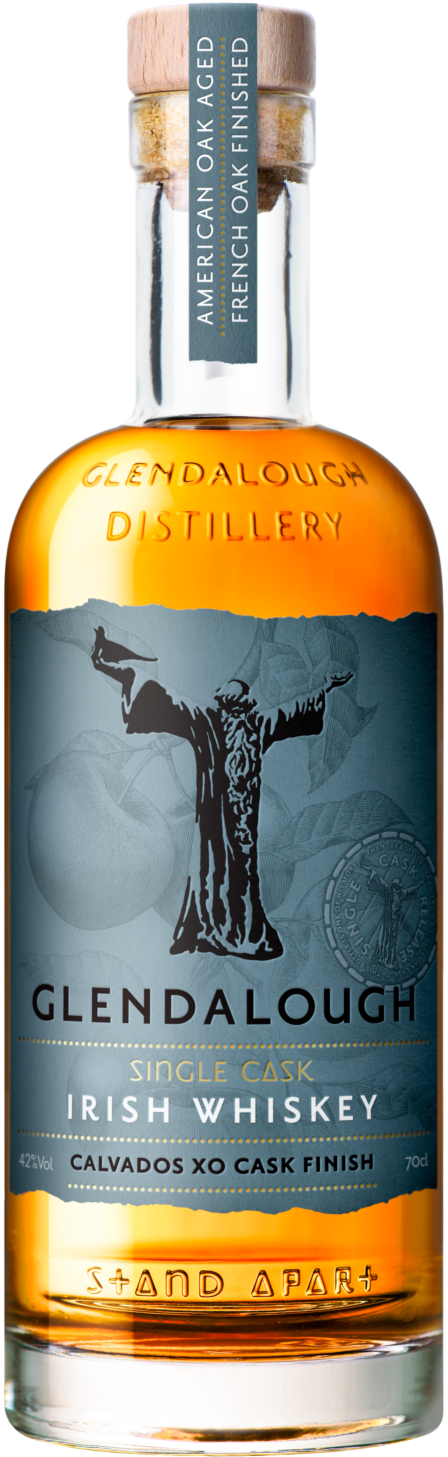 Whiskey Glendalough Calvados XO Barrel - Irland - 0,7l - 42% vol.