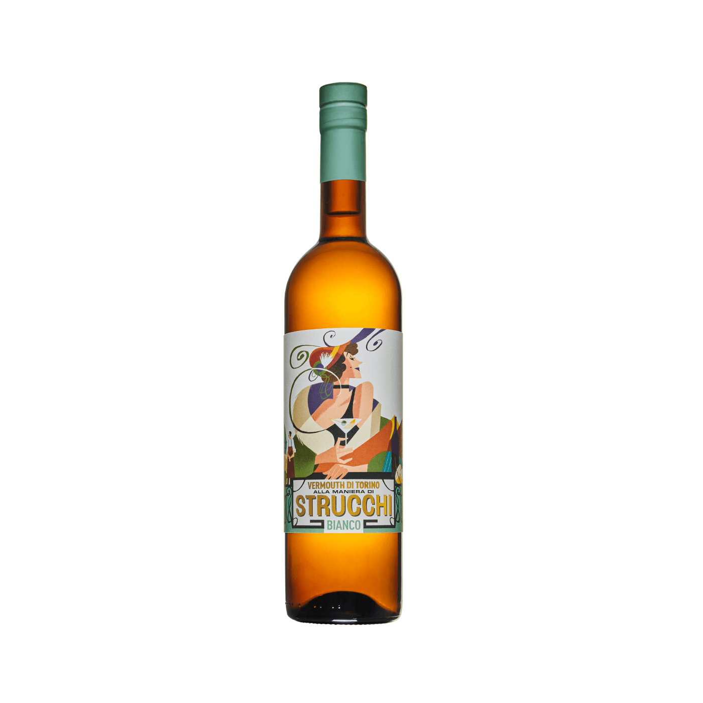 Vermouth di Torino - Bianco - Strucchi - Likörwein - 0,75l - 16% vol.
