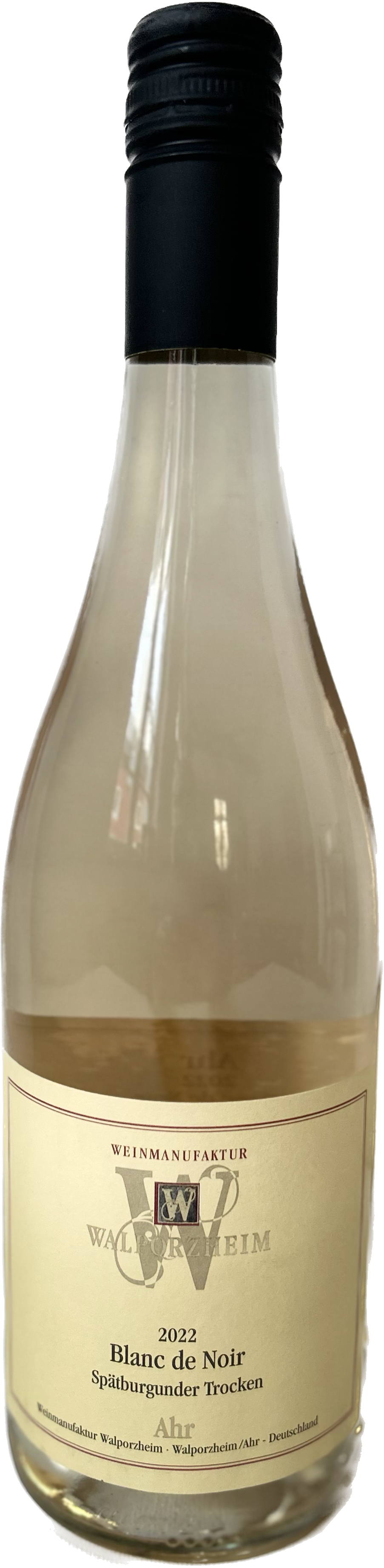 Walporzheimer Blanc de Noir Spätburgunder - Ahr - Rosé trocken - 0,75l - 13,5% vol.