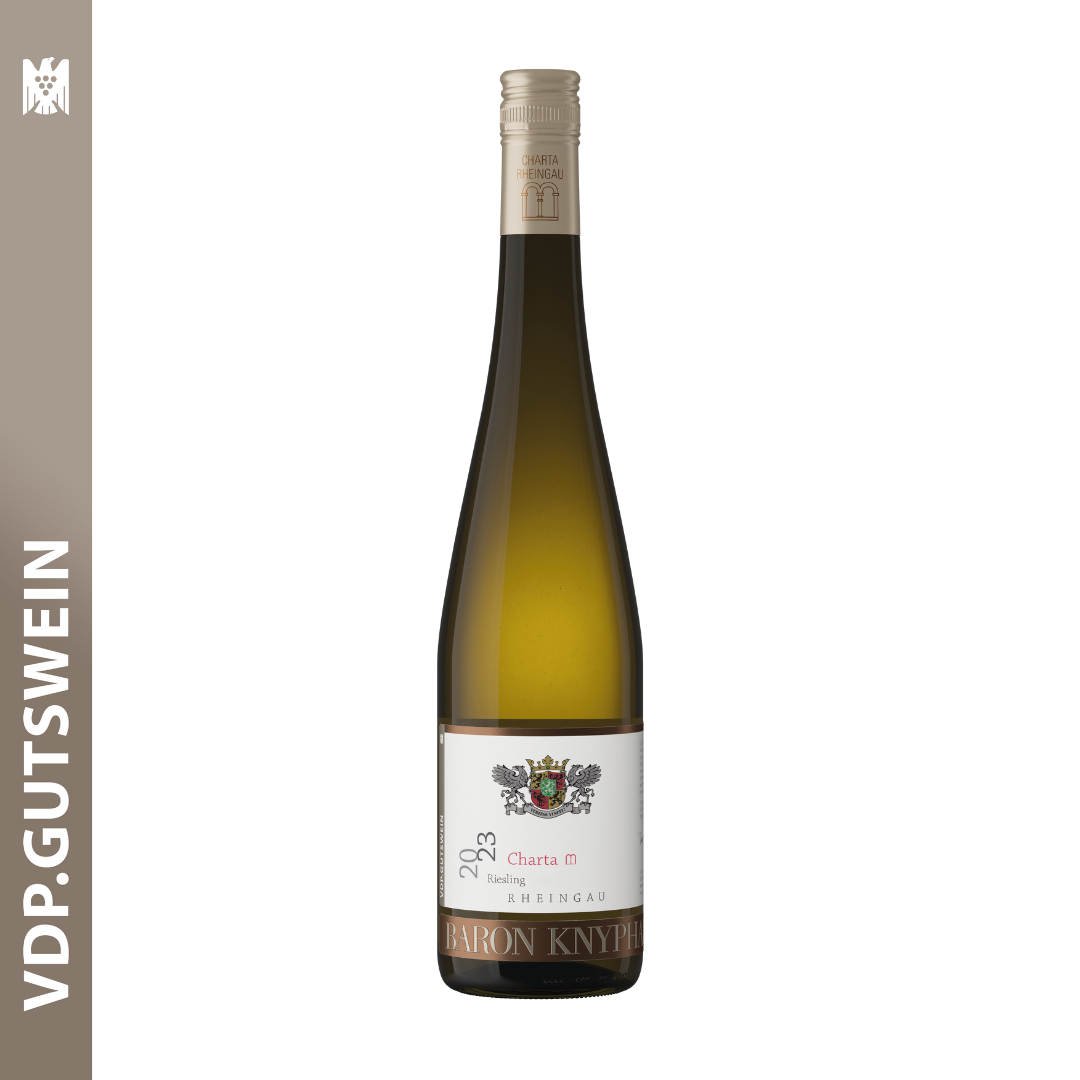 Riesling CHARTA - Baron Knyphausen - VDP Rheingau - Weißwein trocken - 0,75l - 12 %vol.