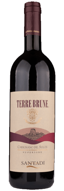 Terre Brune Superiore 2019 - Sulcis - Rotwein trocken - 0,75l - 15% vol.
