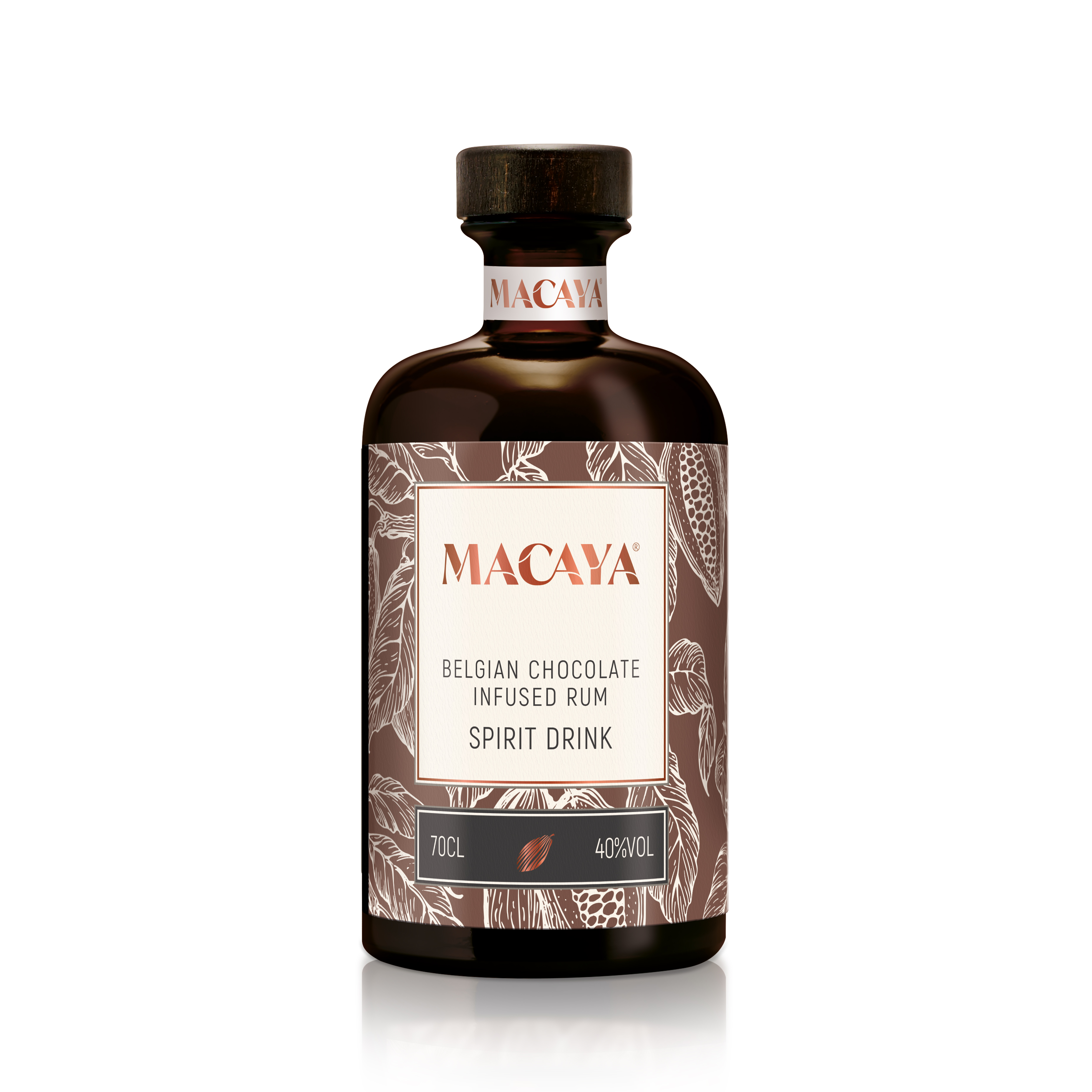 Macaya - Chocolate Infused Rhum - 0,7l vol. 40%