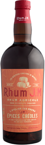Rhum J.M. -Épices Créoles- Martinique- 0,7l - 46 vol.