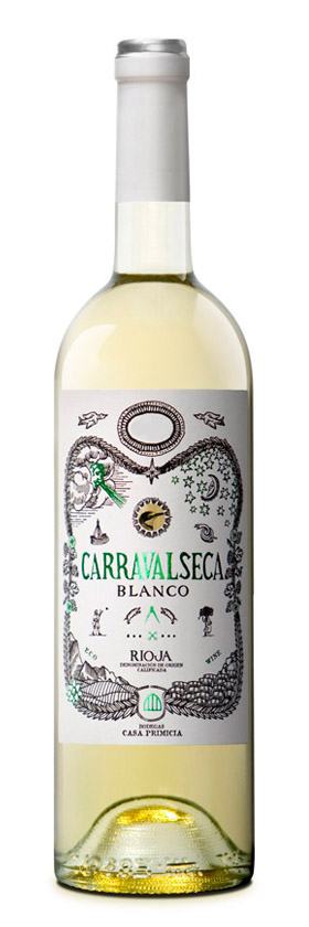Carravalseca Blanco Rioja -  Bodega Primicia - Spanien - Weißwein trocken - 0,75l - 13,5% vol.