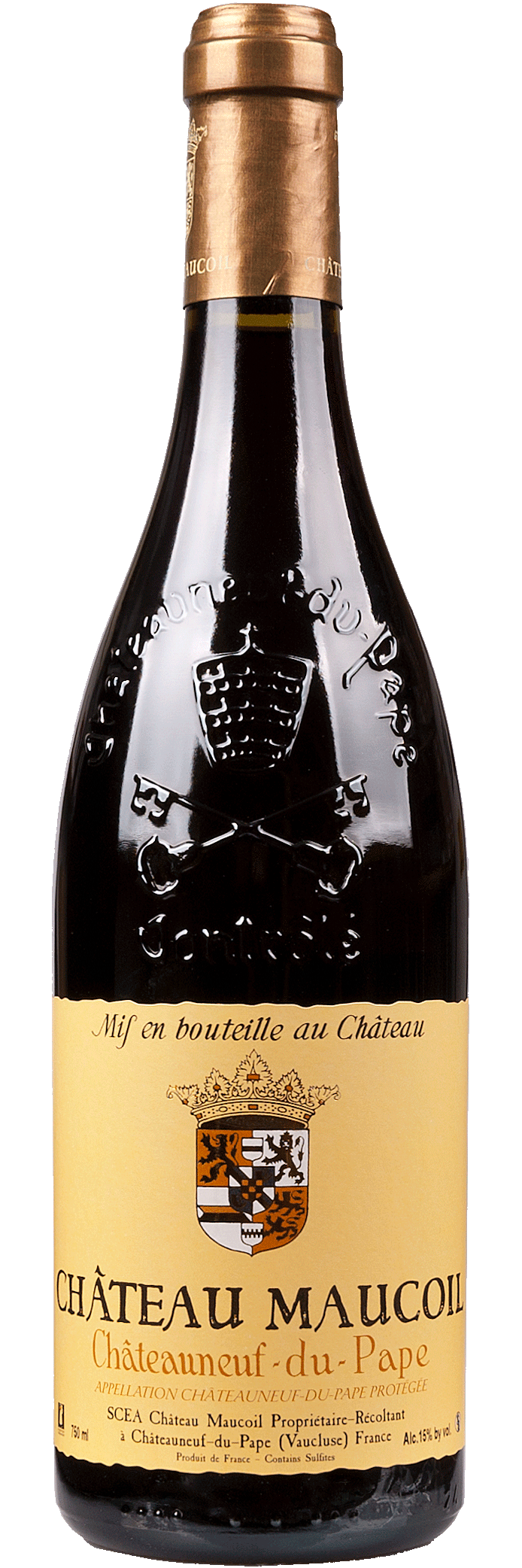 Château Maucoil Rouge - Frankreich - Rotwein trocken - 0,75l - 15% vol