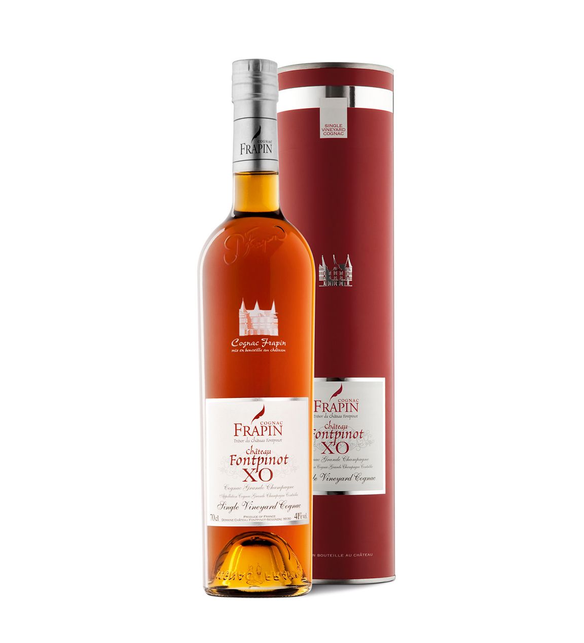 Cognac Château Fontpinot XO - 20 Jahre - Frankreich - 0,7l - 40% vol.