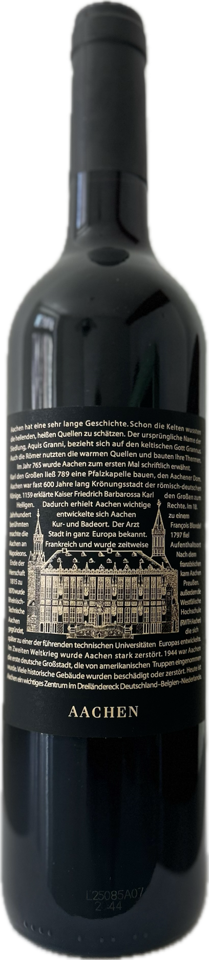 Aachen Motivwein - Syrah Mourvèdre - trocken - 0,75l - 13% vol