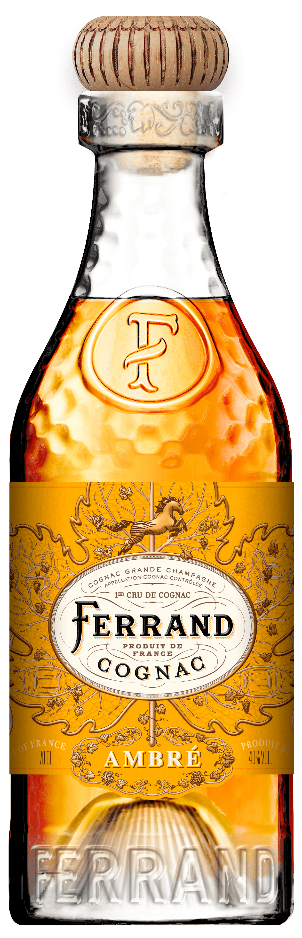 Cognac Pierre Ferrand Ambré - Frankreich - 0,7l - 40% vol