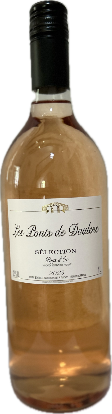 Rosé Les Ponts de Doulens - pays d´Oc  1l - 12,5% vol.